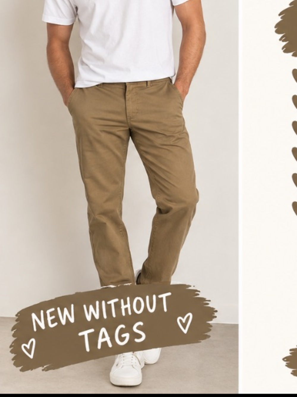 Old Navy Men's Khaki Chino Pants - Tan